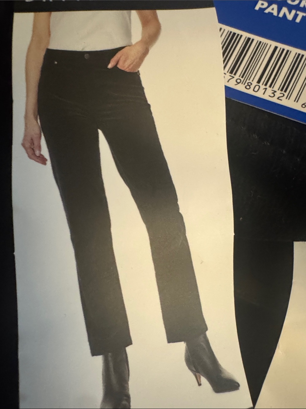 Buffalo David Bitton Black Straight-Leg Jeans